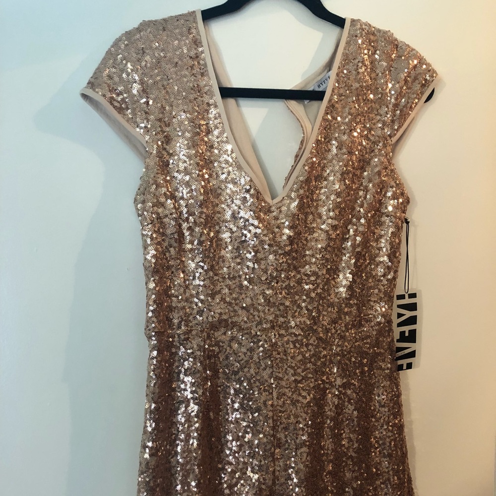 Rise Gold Sequin Romper